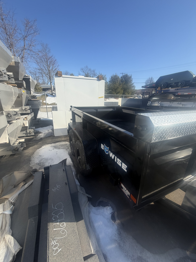 New 2026 BWISE DT610LP-LE-10 6X10TA Dump Trailer