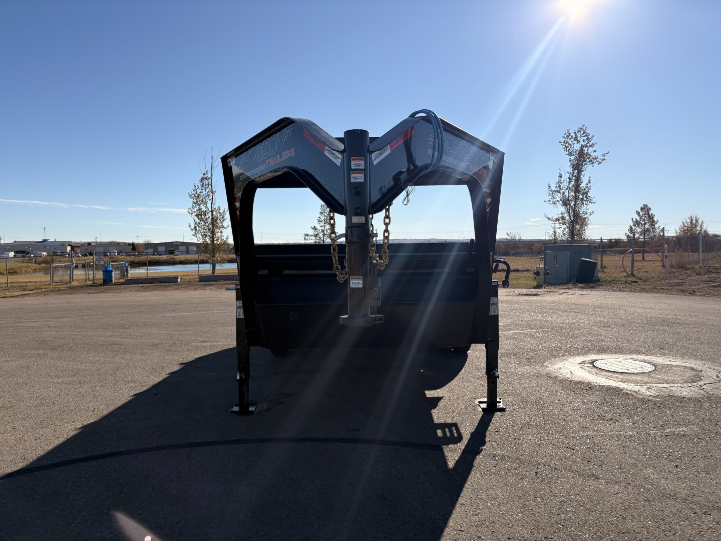 New 2026 Horizon Trailers HZ7 83''X16' GOOSE DUMP BOX W/ 2' HIGH SIDES 21000 GVWR Dump Trailer