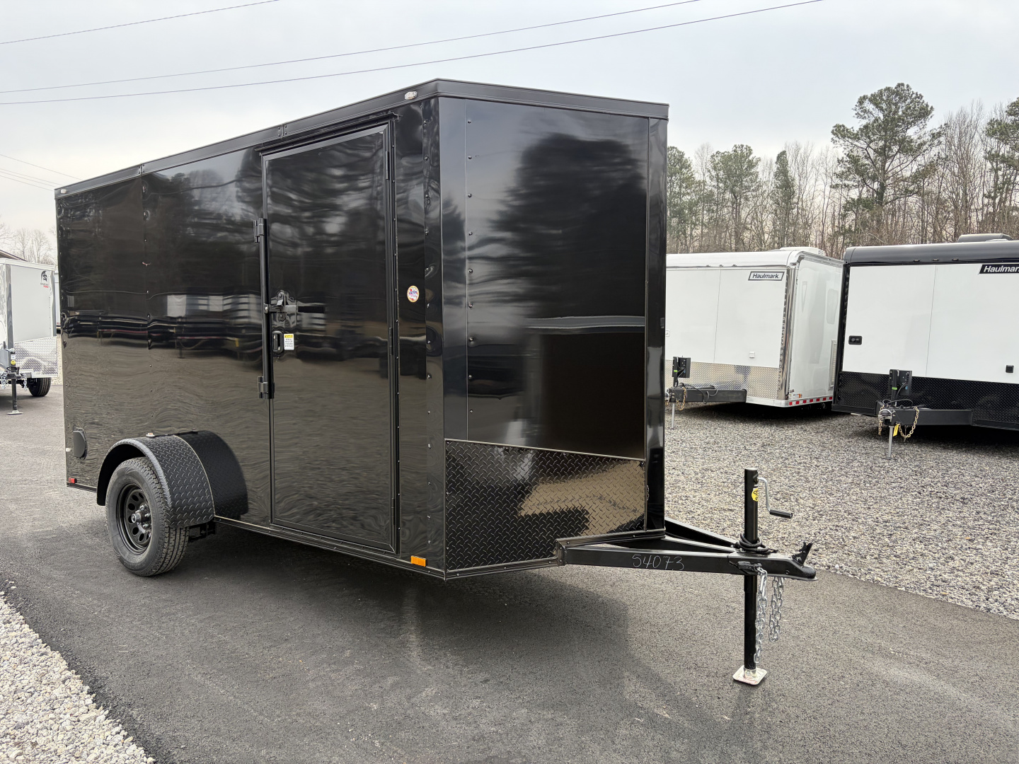 New 2026 Spartan Cargo 6X12 Enclosed PRO-SERIES Trailer, Blackout PolyCor, Single Axle, 6'6" Interior, StableDeck, Full Thermoply Ceiling Liner