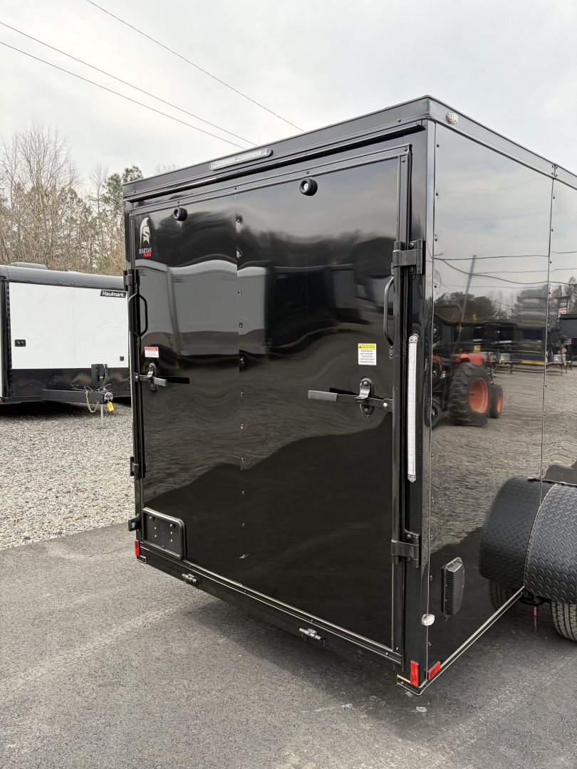 New 2026 Spartan Cargo 6X12 Enclosed PRO-SERIES Trailer, Blackout PolyCor, Single Axle, 6'6" Interior, StableDeck, Full Thermoply Ceiling Liner