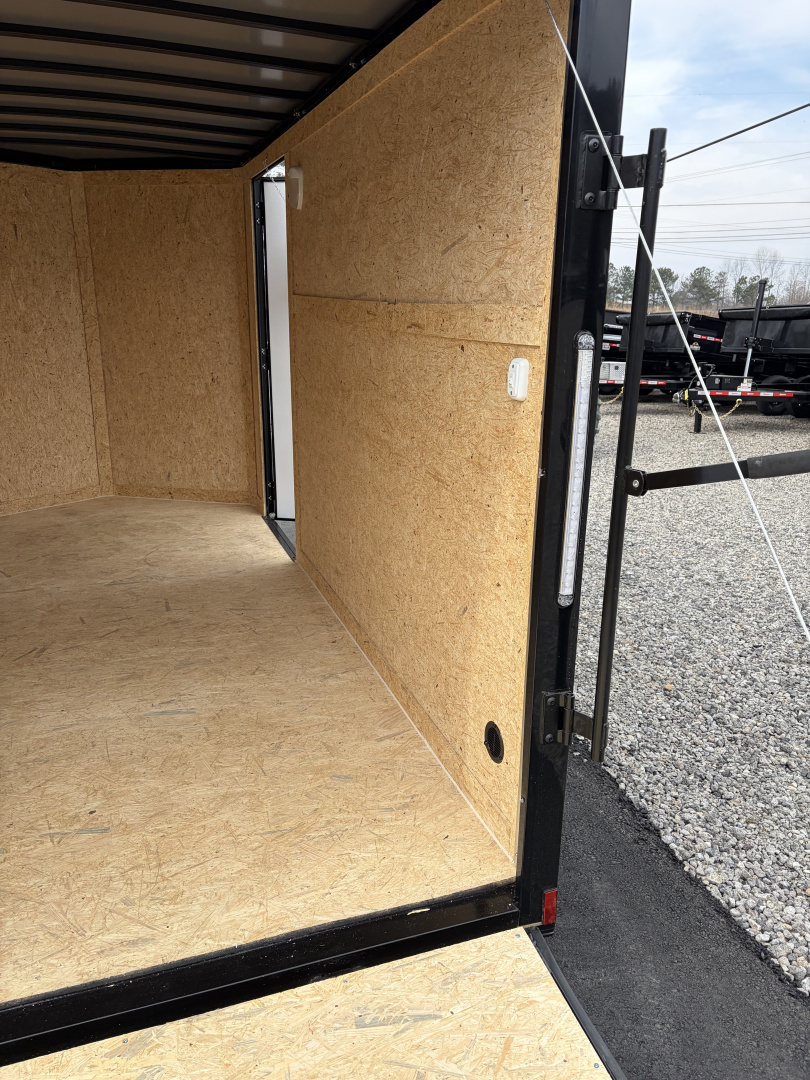 New 2026 Spartan Cargo 6X12 Enclosed PRO-SERIES Trailer, Blackout PolyCor, Single Axle, 6'6" Interior, StableDeck, Full Thermoply Ceiling Liner