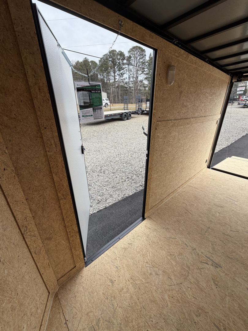 New 2026 Spartan Cargo 6X12 Enclosed PRO-SERIES Trailer, Blackout PolyCor, Single Axle, 6'6" Interior, StableDeck, Full Thermoply Ceiling Liner