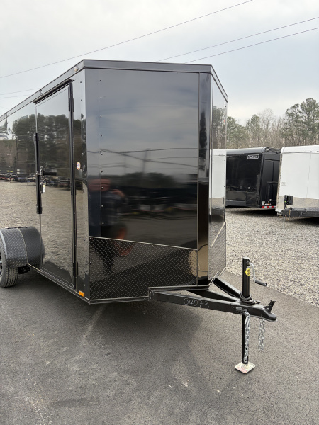 New 2026 Spartan Cargo 6X12 Enclosed PRO-SERIES Trailer, Blackout PolyCor, Single Axle, 6'6" Interior, StableDeck, Full Thermoply Ceiling Liner