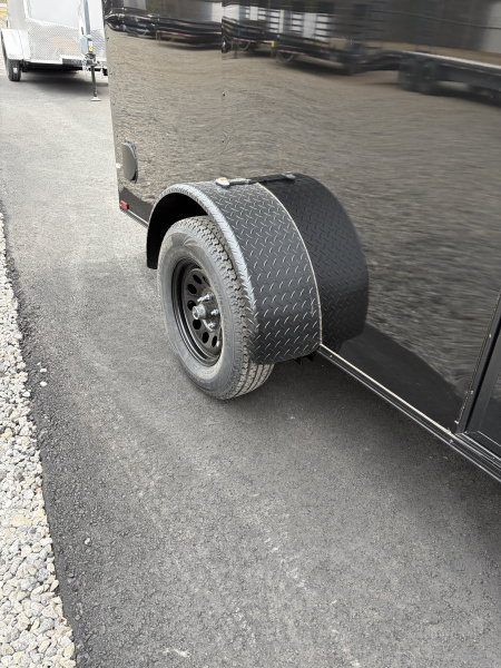 New 2026 Spartan Cargo 6X12 Enclosed PRO-SERIES Trailer, Blackout PolyCor, Single Axle, 6'6" Interior, StableDeck, Full Thermoply Ceiling Liner