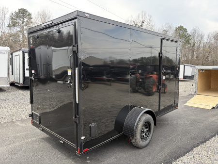 New 2026 Spartan Cargo 6X12 Enclosed PRO-SERIES Trailer, Blackout PolyCor, Single Axle, 6'6" Interior, StableDeck, Full Thermoply Ceiling Liner