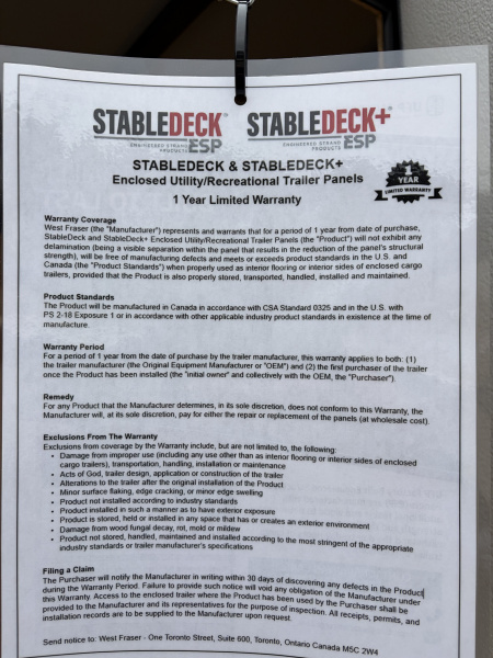 New 2026 Spartan Cargo 6X12 Enclosed PRO-SERIES Trailer, Blackout PolyCor, Single Axle, 6'6" Interior, StableDeck, Full Thermoply Ceiling Liner