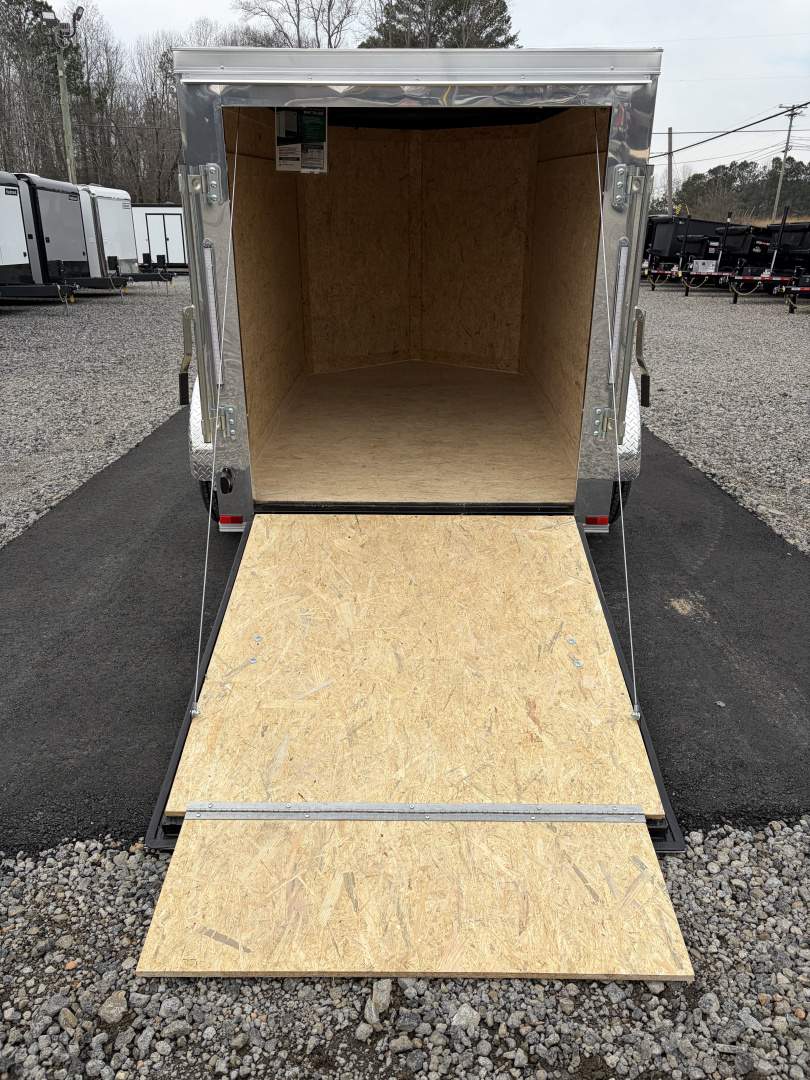 New 2026 Spartan 5X8 Pro-Series Enclosed Trailer, Side Door Barlock, Polycor, Stabledeck