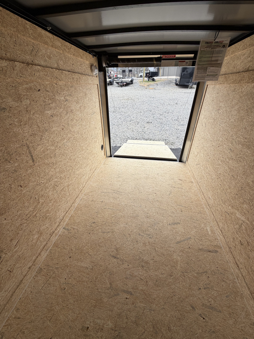 New 2026 Spartan 5X8 Pro-Series Enclosed Trailer, Side Door Barlock, Polycor, Stabledeck