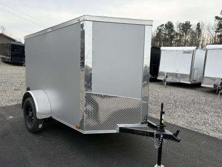 New 2026 Spartan 5X8 Enclosed Trailer, Side Door, Barlock, Polycor, Stabledeck