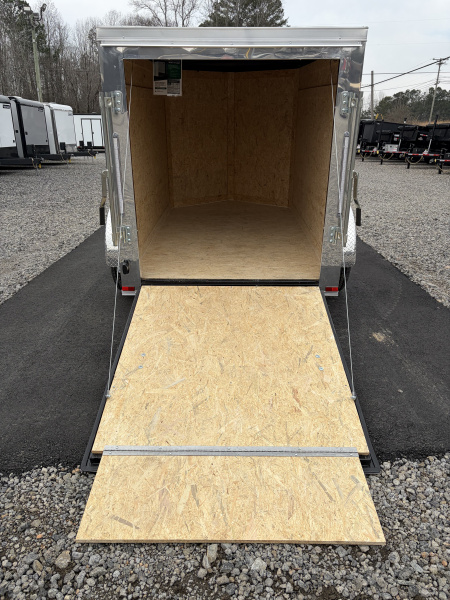 New 2026 Spartan 5X8 Pro-Series Enclosed Trailer, Side Door Barlock, Polycor, Stabledeck