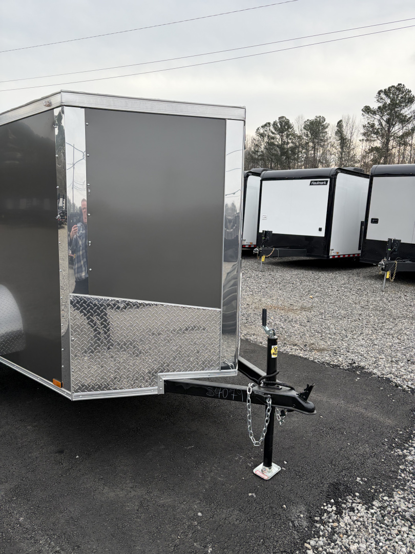 New 2026 Spartan 5X8 Pro-Series Enclosed Trailer, Side Door Barlock, Polycor, Stabledeck