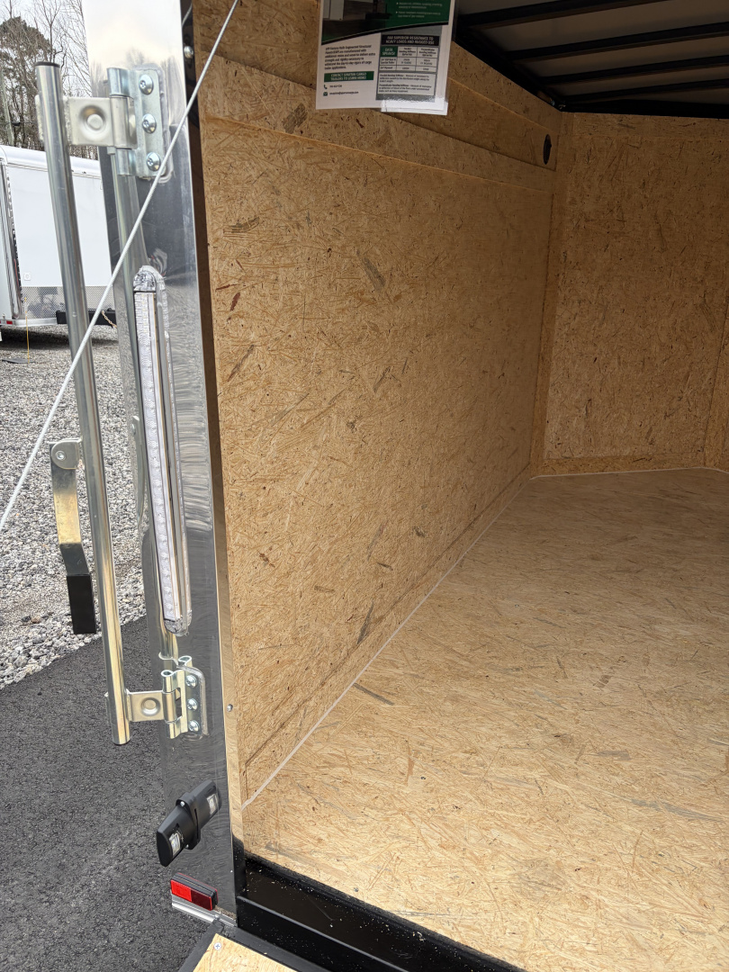 New 2026 Spartan 5X8 Pro-Series Enclosed Trailer, Side Door Barlock, Polycor, Stabledeck