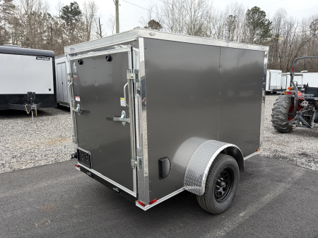 New 2026 Spartan 5X8 Pro-Series Enclosed Trailer, Side Door Barlock, Polycor, Stabledeck