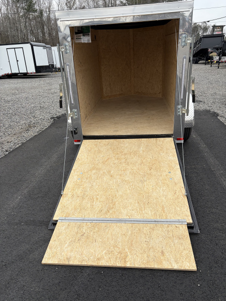 New 2026 Spartan 5X8 Pro-Series Enclosed Trailer, Side Door Barlock, Polycor, Stabledeck
