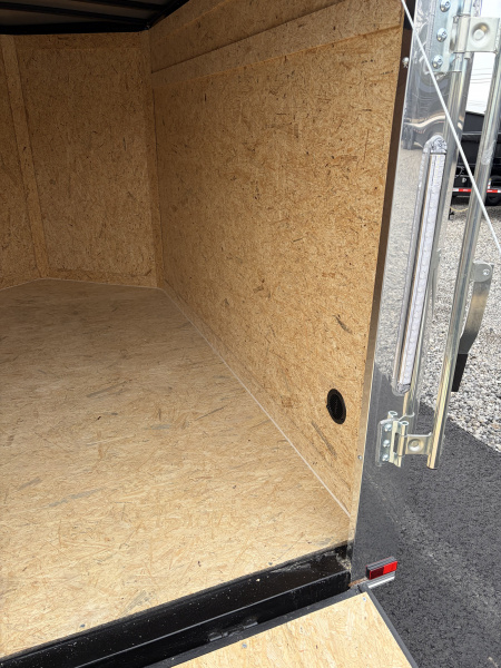 New 2026 Spartan 5X8 Pro-Series Enclosed Trailer, Side Door Barlock, Polycor, Stabledeck