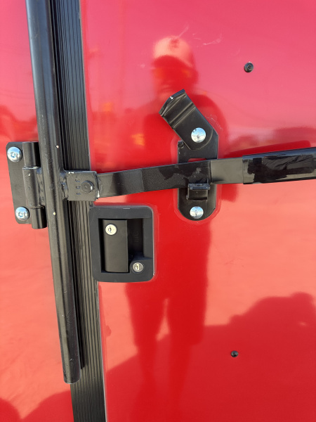 New 2023 Cargo Craft 6x10 Elite V-Nose with ramp door. Red in color Cargo / Enclosed Trailer