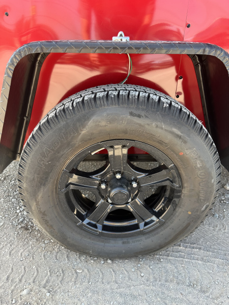 New 2023 Cargo Craft 6x10 Elite V-Nose with ramp door. Red in color Cargo / Enclosed Trailer