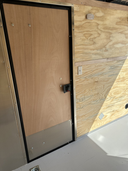 New 2023 Cargo Craft 6x10 Elite V-Nose with ramp door. Red in color Cargo / Enclosed Trailer