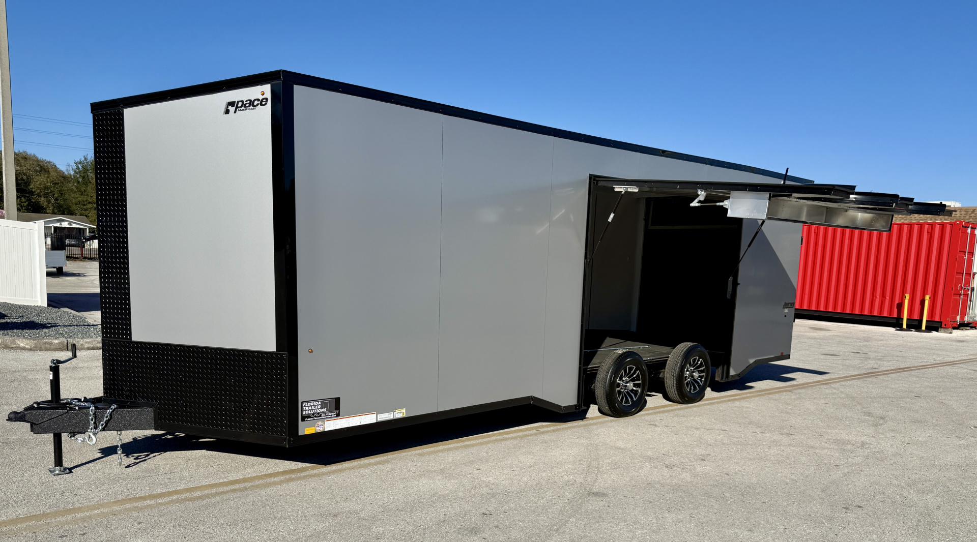 New 2026 Pace American 2026 Pace America 8.5x24 10K Ultimate Escape Door Car Hauler Car Hauler