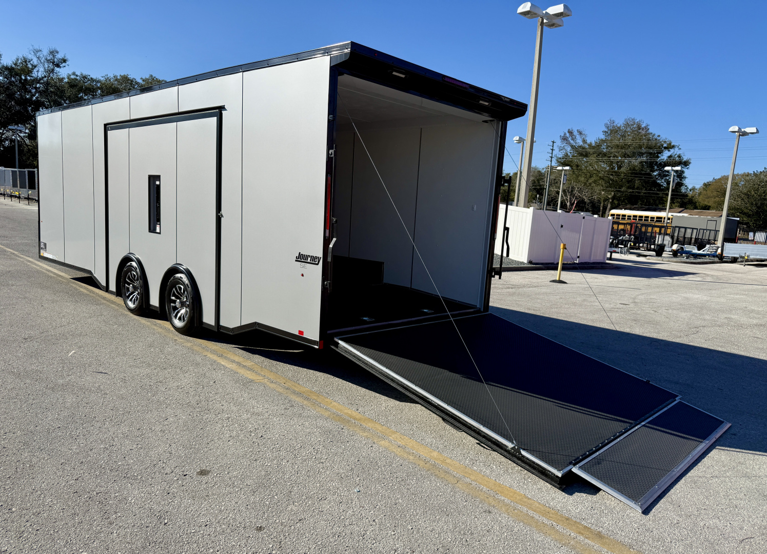 New 2026 Pace American 2026 Pace America 8.5x24 10K Ultimate Escape Door Car Hauler Car Hauler
