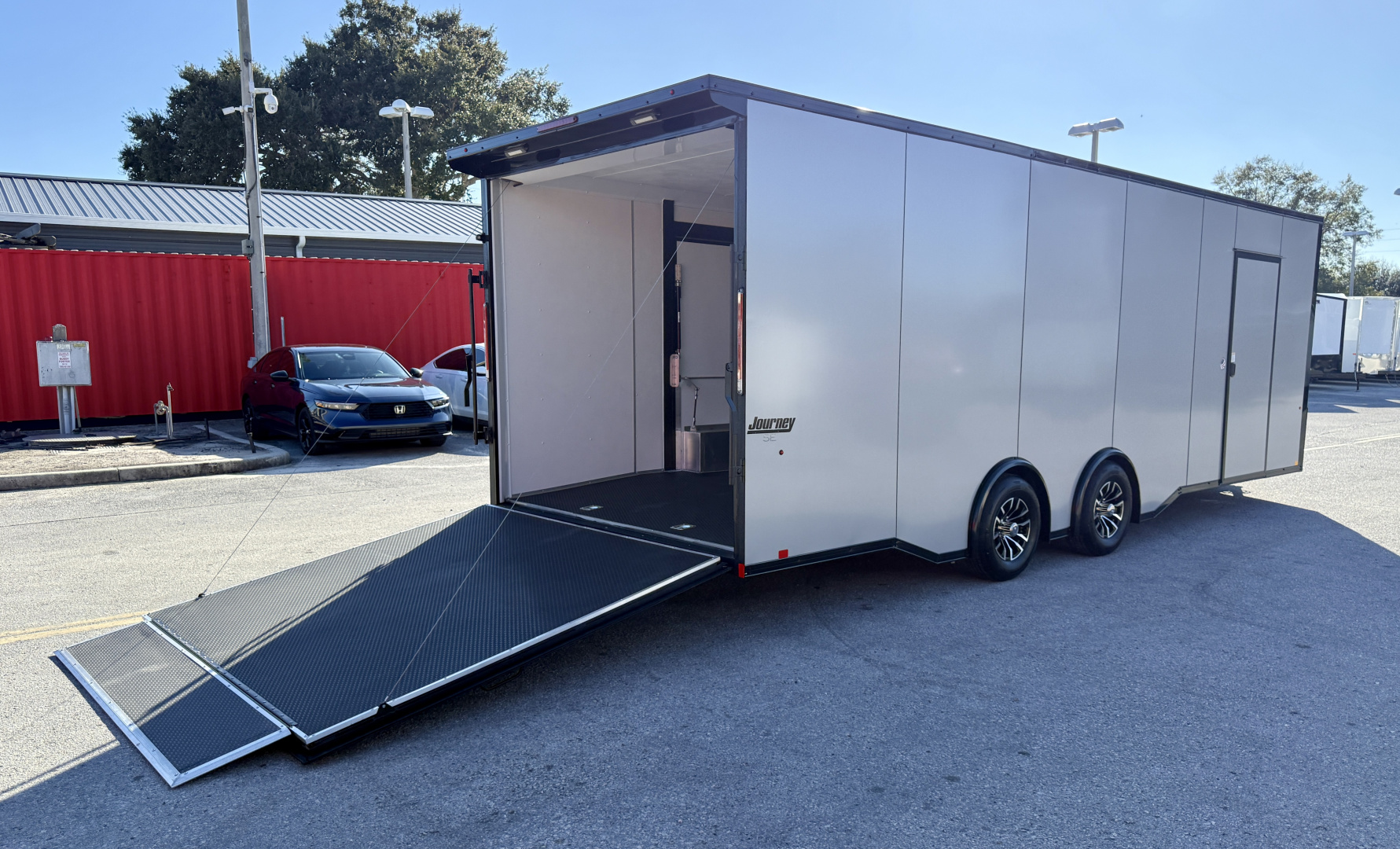 New 2026 Pace American 2026 Pace America 8.5x24 10K Ultimate Escape Door Car Hauler Car Hauler