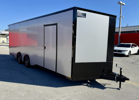 New 2026 Pace American 2026 Pace America 8.5x24 10K Ultimate Escape Door Car Hauler Car Hauler