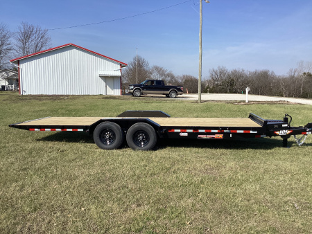 New 2026 H&H Trailers 82x22 Power Tilt Speedloader Equipment Trailer, 14K
