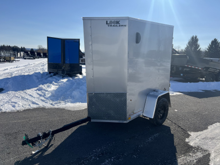 New 2026 Look Trailers 4x6 3K BARN DOOR Cargo / Enclosed Trailer