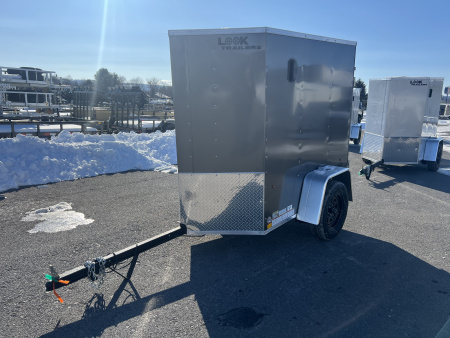 New 2026 Look Trailers 4x6 3K RAMP DOOR Cargo / Enclosed Trailer