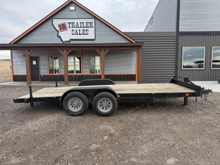 Used 2001 DCT Equipment Trailer 18'