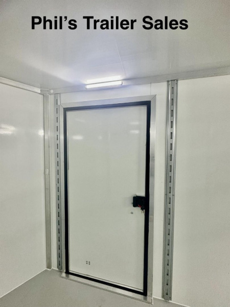 New 2026 Cell-Tech Trailers NEW 7X16 V-NOSE ENCLOSED TRAILER CARGO TRAILER COMMERCIAL GRADE HEAVY DUTY 7000 lb AXLES Cargo / Enclosed Trailer