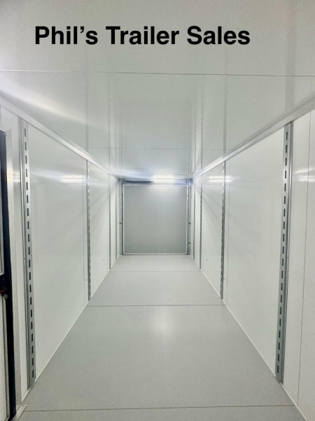New 2026 Cell-Tech Trailers NEW 7X16 V-NOSE ENCLOSED TRAILER CARGO TRAILER COMMERCIAL GRADE HEAVY DUTY 7000 lb AXLES Cargo / Enclosed Trailer
