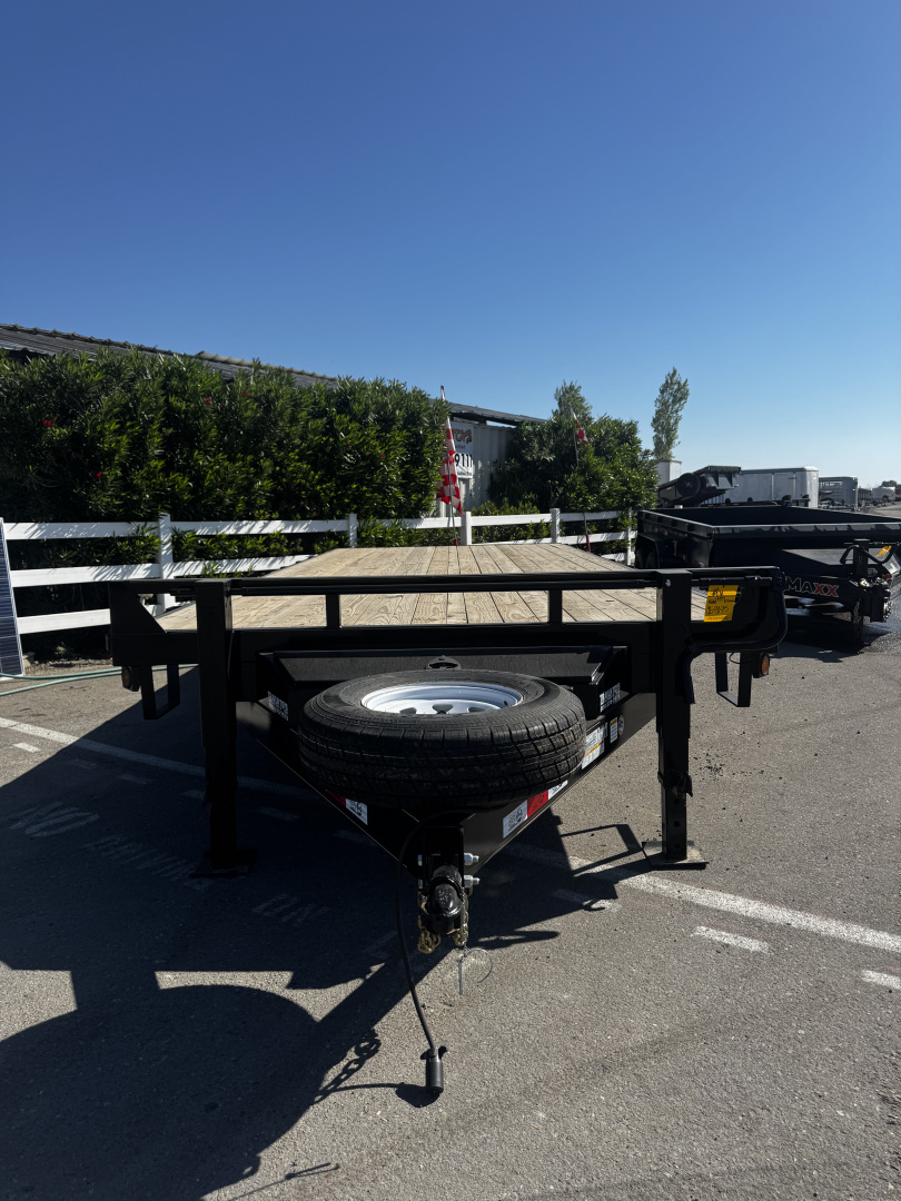 New 2026 GR TRAILERS 8.5' x 20' Tandem Axle Deckover (OA8020WR14L) Flatbed Trailer