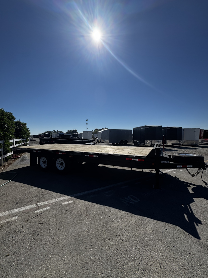 New 2026 GR TRAILERS 8.5' x 20' Tandem Axle Deckover (OA8020WR14L) Flatbed Trailer