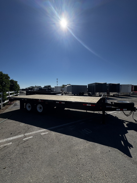 New 2026 GR TRAILERS 8.5' x 20' Tandem Axle Deckover (OA8020WR14L) Flatbed Trailer