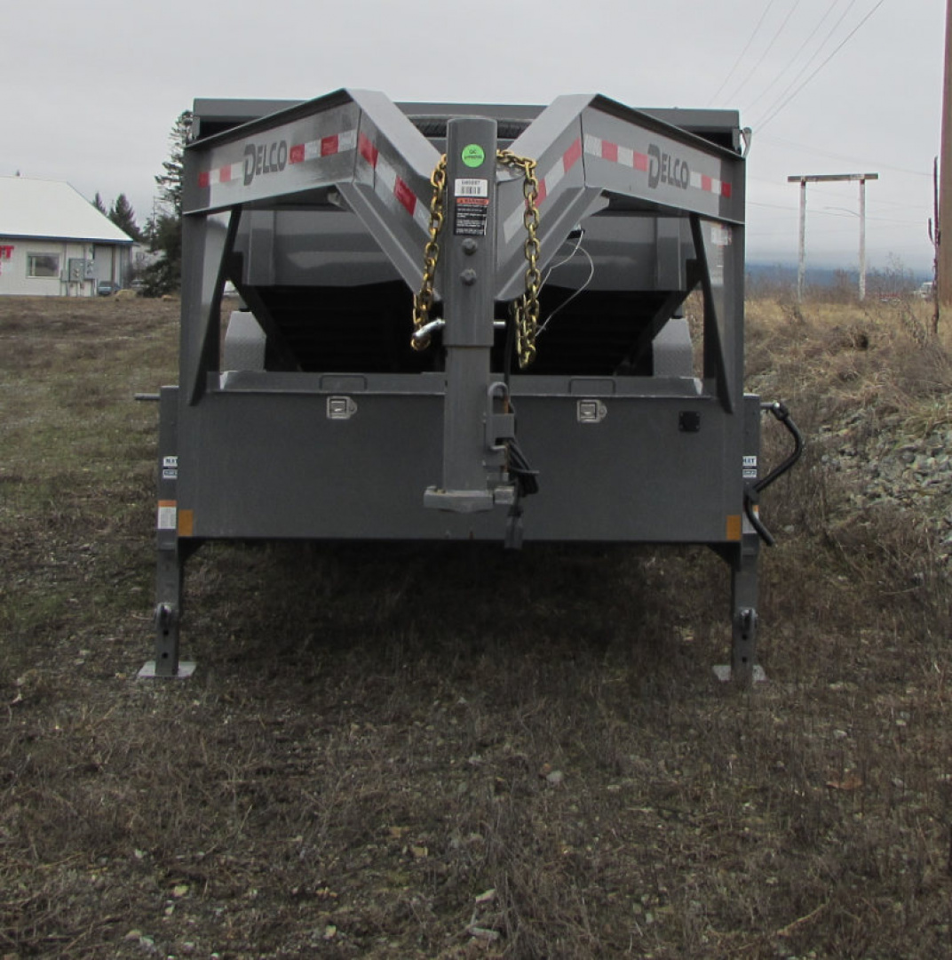 New 2025 Delco Trailers D416R72ESWE Dump Trailer Gooseneck 83x16