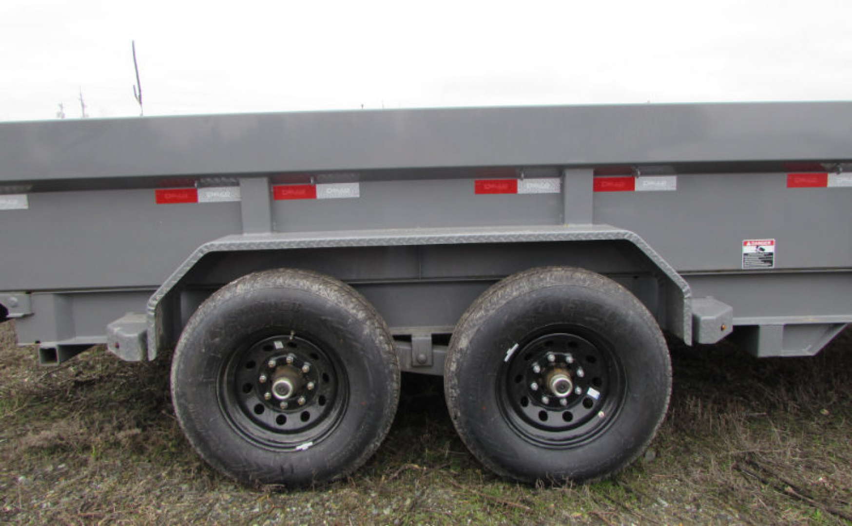 New 2025 Delco Trailers D416R72ESWE Dump Trailer Gooseneck 83x16