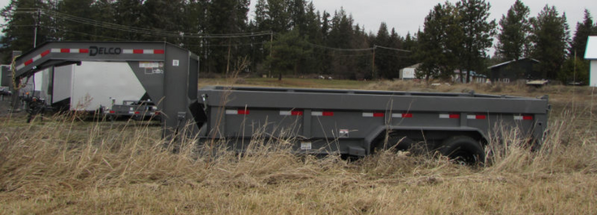 New 2025 Delco Trailers D416R72ESWE Dump Trailer Gooseneck 83x16