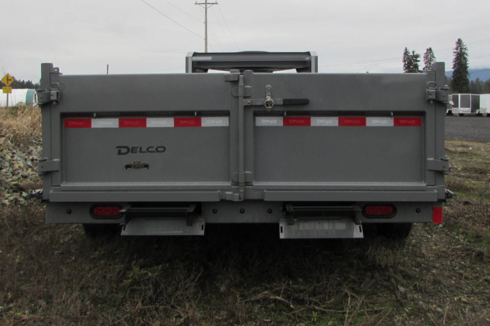 New 2025 Delco Trailers D416R72ESWE Dump Trailer Gooseneck 83x16