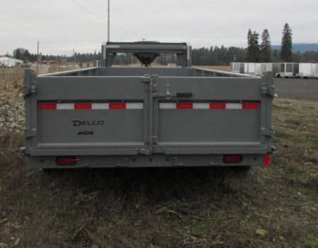 New 2025 Delco Trailers D416R72ESWE Dump Trailer Gooseneck 83x16