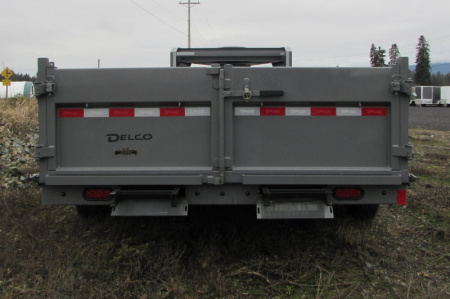 New 2025 Delco Trailers D416R72ESWE Dump Trailer Gooseneck 83x16
