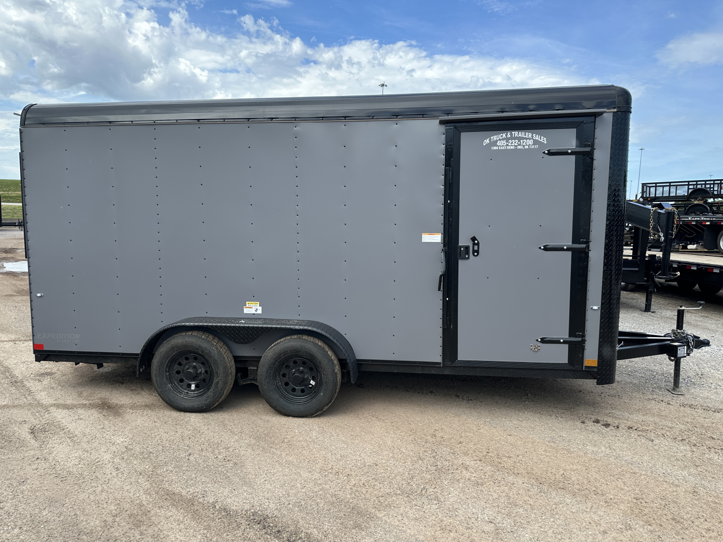 New 2026 Cargo Craft 7x16 Enclosed Cargo Trailer Matte Gray in color Cargo / Enclosed Trailer