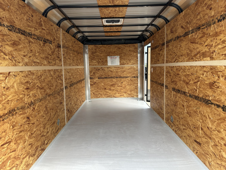 New 2026 Cargo Craft 7x16 Enclosed Cargo Trailer Matte Gray in color Cargo / Enclosed Trailer