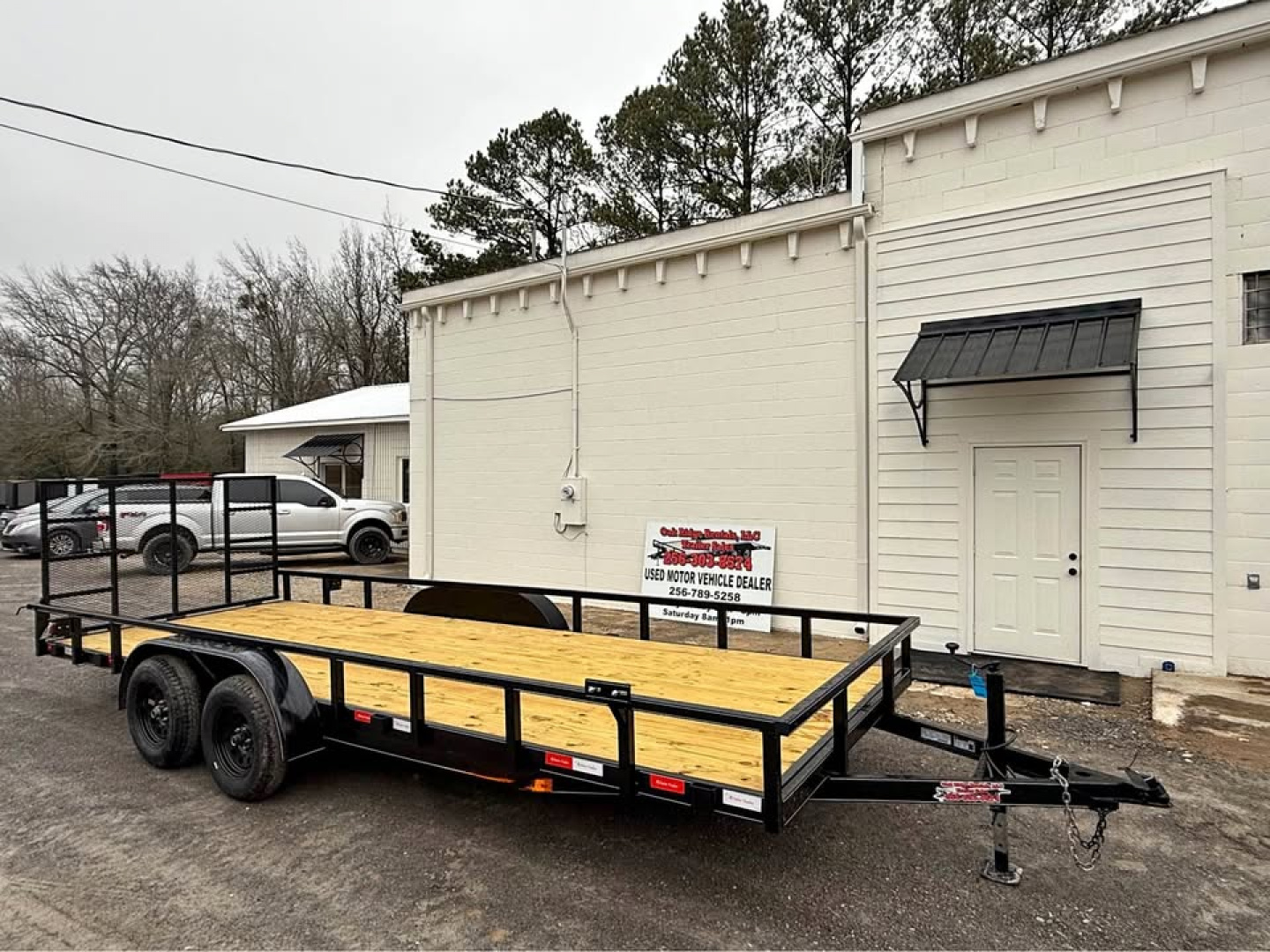 New 2026 Oak Ridge 83x20TA Utility Trailer