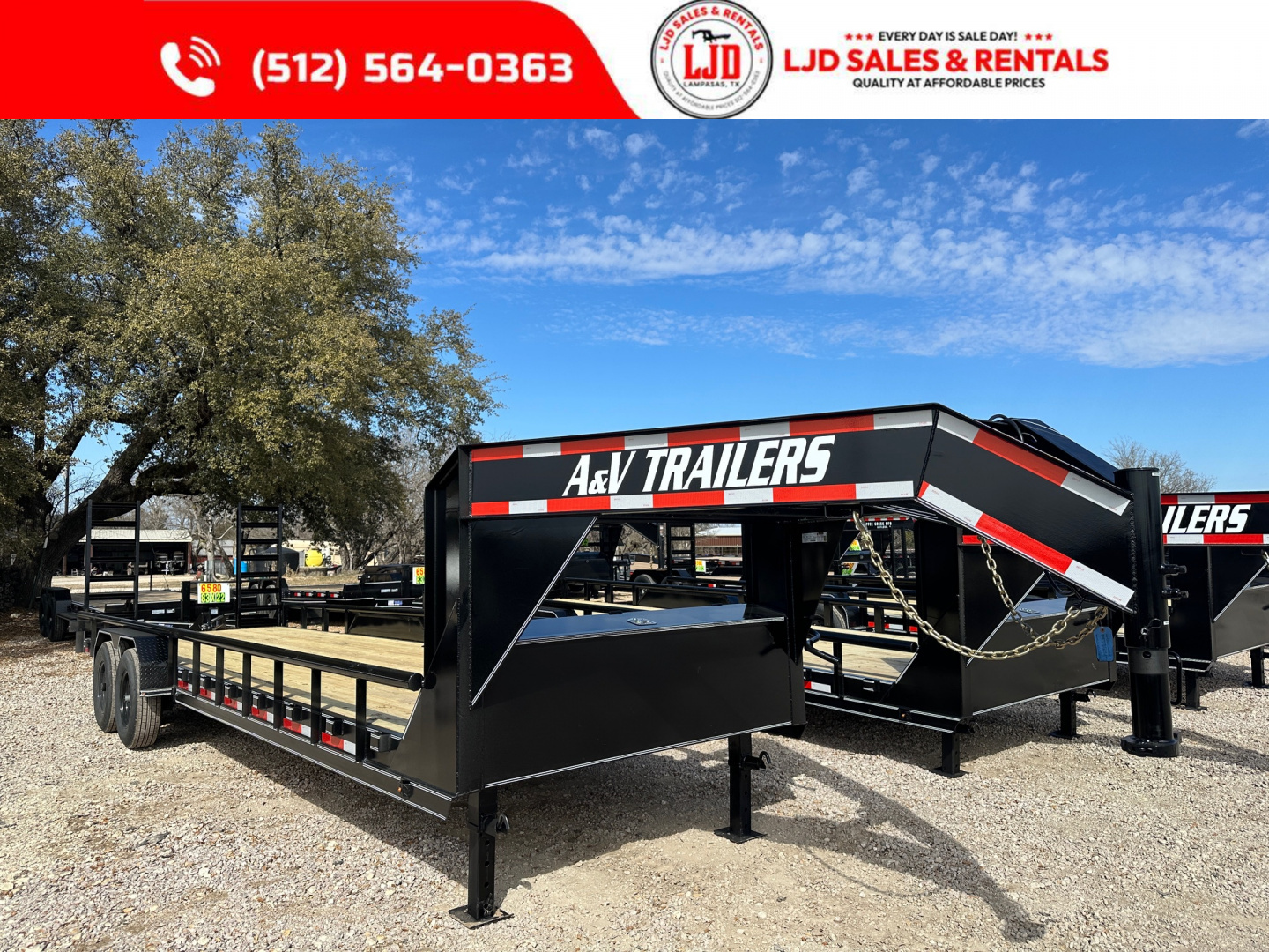 New 2026 A&V - 83  x 26' - HD Pipetop Equipment Trailer