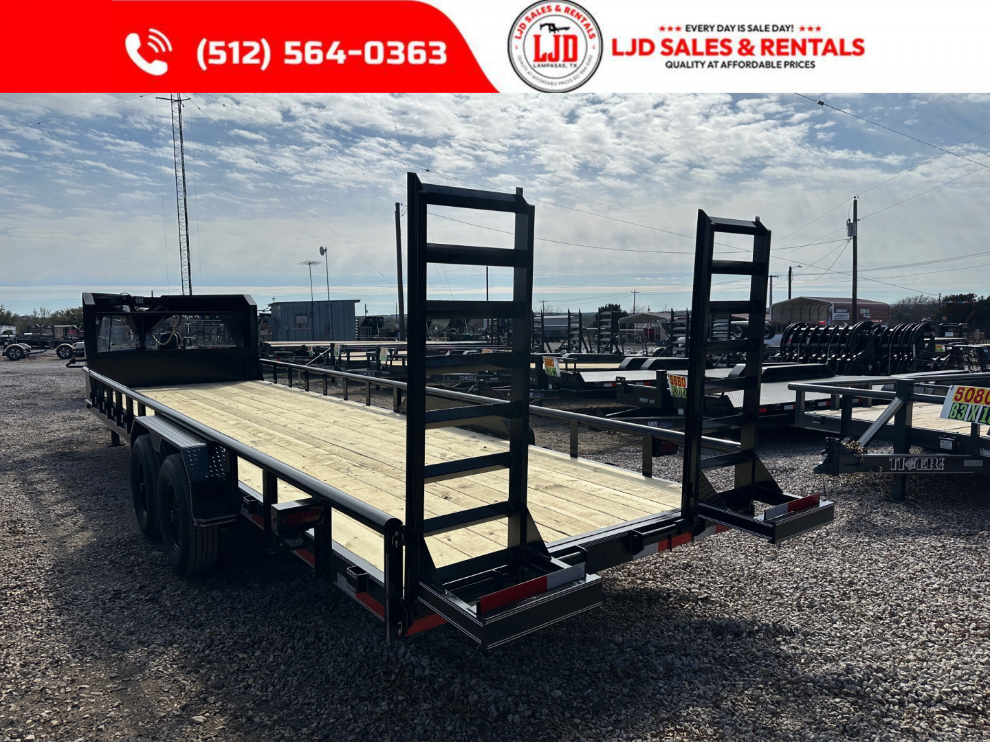 New 2026 A&V - 83" x 26' - HD Pipetop Equipment Trailer