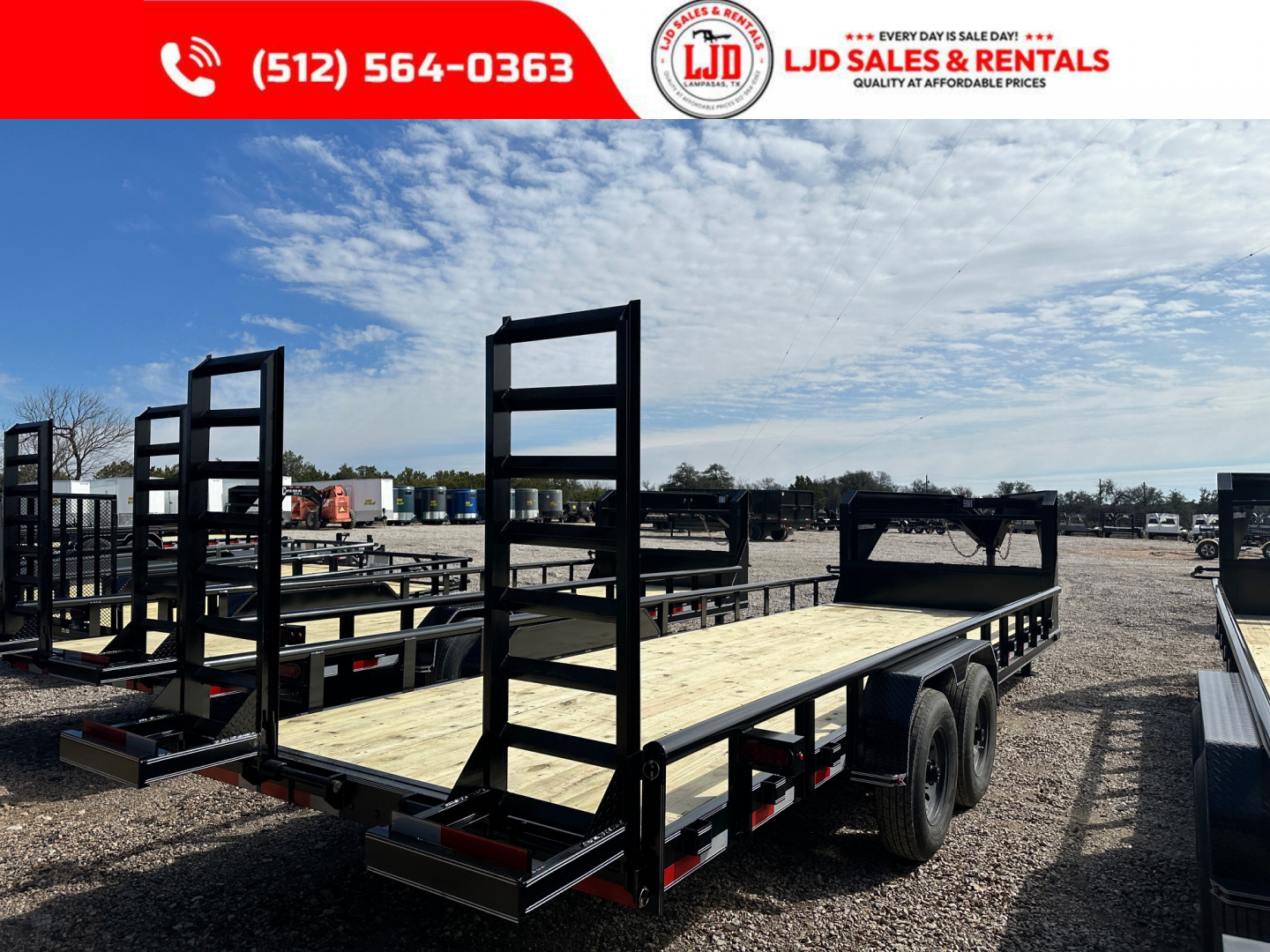 New 2026 A&V - 83" x 24' - Gooseneck Equipment Trailer