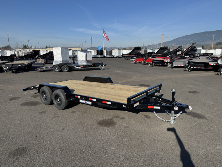 New 2026 Sure-Trac 7x18 Beavertail Car Hauler 10k GVWR