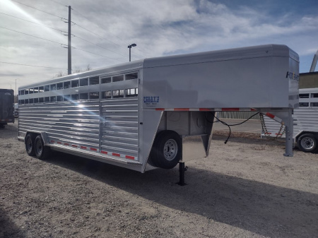 New 2026 Trails West Hotshot 24' Stock Trailer