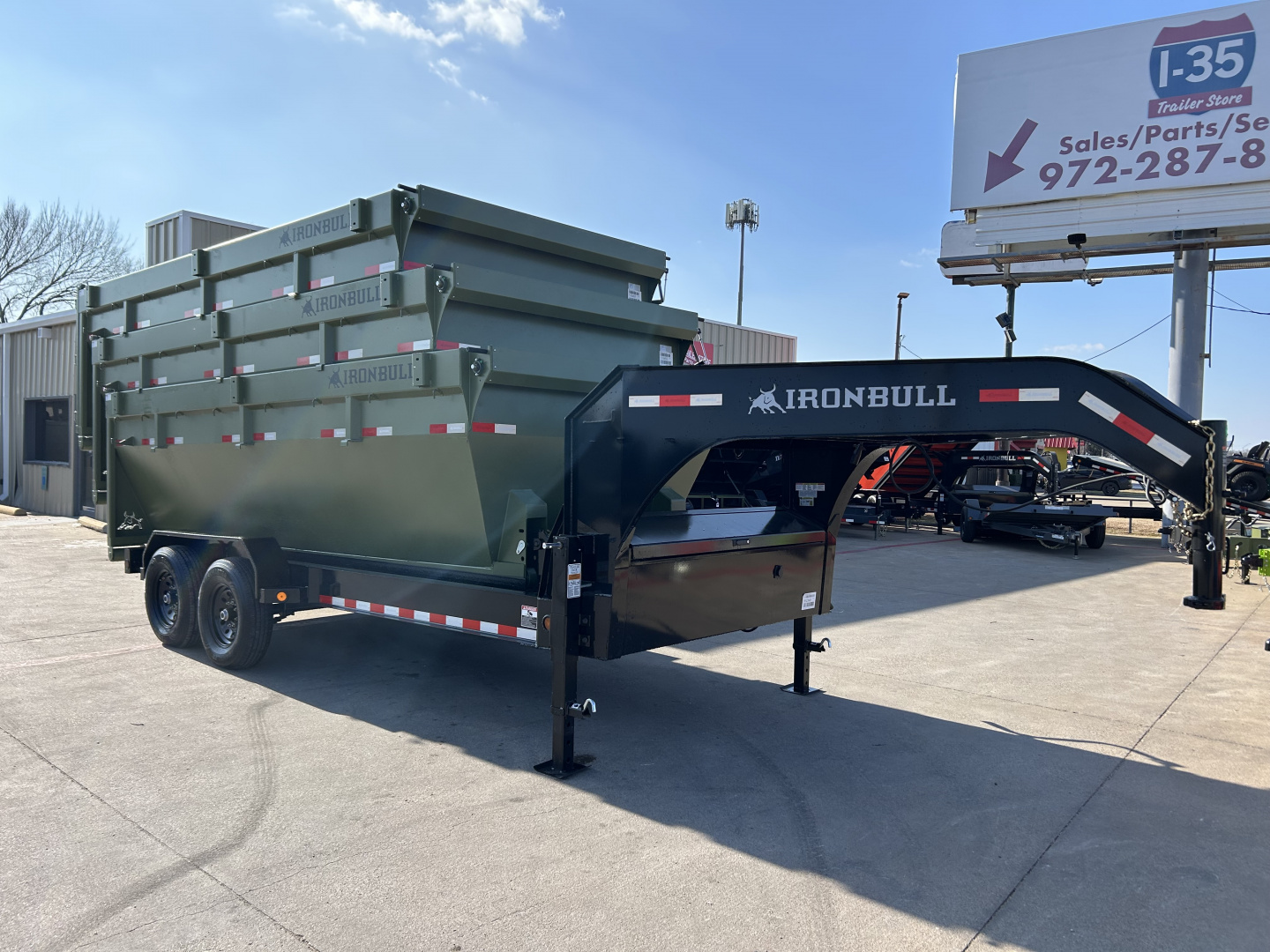 New 2026 Norstar DBG 83x16 Dump Trailer W/3 Bins